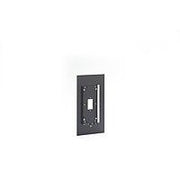 Siedle&Söhne - Zubehör/Ersatzteile für Türkommunikation Nachrüstblende Haustelefon HT/NB 800-0 S Schwarz