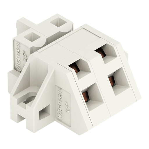 WAGO - Kabelsteckverbinder für Leiterplattensteckverbinder 1-Leiter Federleiste 721-332/031-000 CAGECLAMP 2,5mm²,lgr − 50 Stück