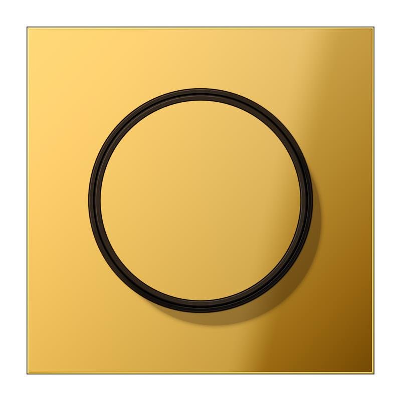 Jung - Abdeckung/Bedienelement für Installationsschalterprogramme Abdeckung mit Drehknopf GO 1740 goldfarben