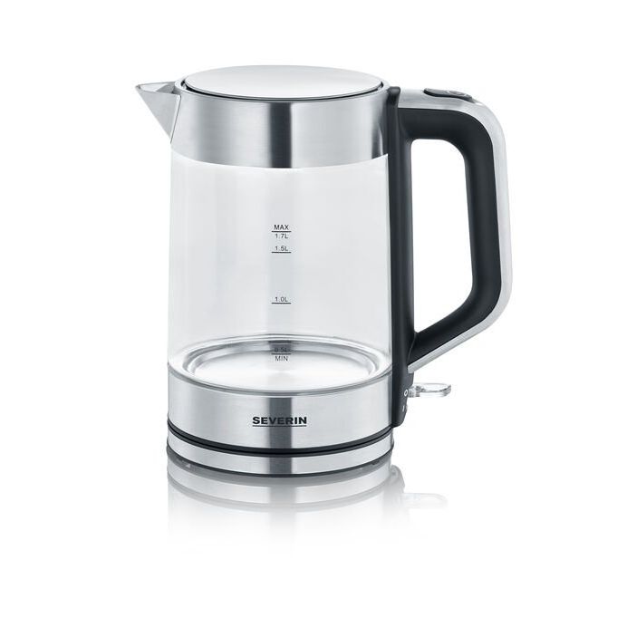 Severin - Wasserkocher Glas-Wasserkocher WK 3420 eds-geb.-sw