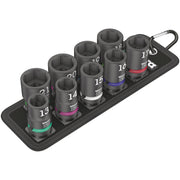 Wera - Steckschlüsselset Steckschlüsseleinsatz 004580 Satz 9-tlg