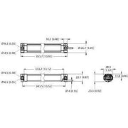 Turck - Lichtvorhang Sicherheitslichtvorhang SLC4P24-320P44 SenderEmpfänger-Paar