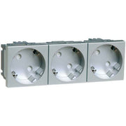 Peha - Schalter-/Steckdosenkombination SCHUKO-EB-Steckd. D 6213.70 EMS SI WI 3-fach ant16A 250V