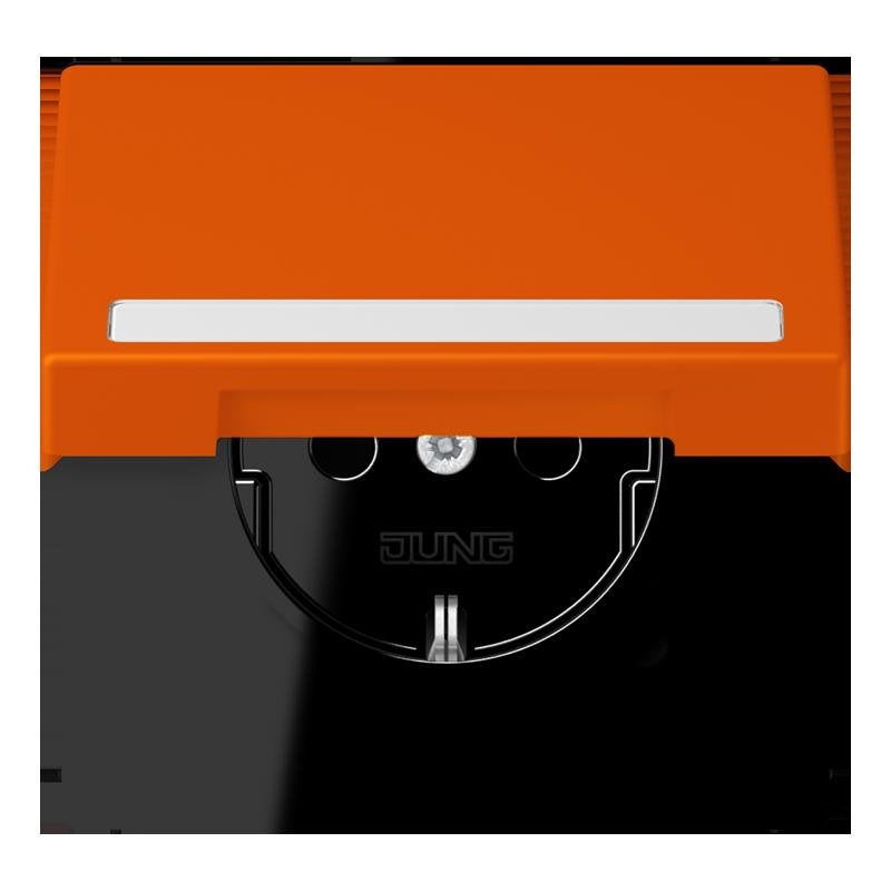 Jung - Steckdose SCHUKO Steckdose LC 1520 BFNAKL 260 orange vif (4320S)