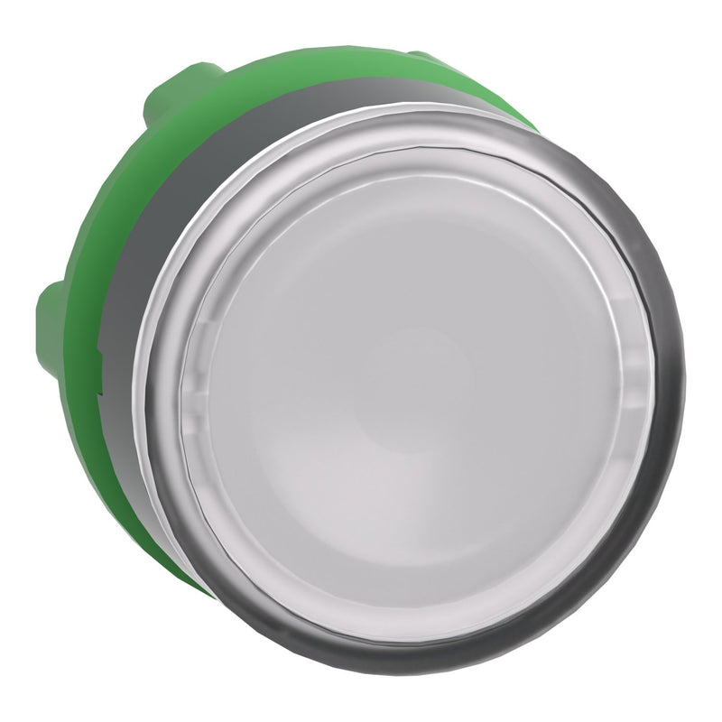 Schneider Electric - Frontelement für Drucktaster Leuchtdrucktaster ZB5AH013 rastend weiß