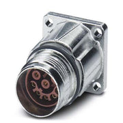 Phoenix Contact - Rundsteckverbinder, feldkonfektionierbar (Industriesteckverbinder) Gerätesteckverbinder ST-08S1N8AW400S Vorderwand
