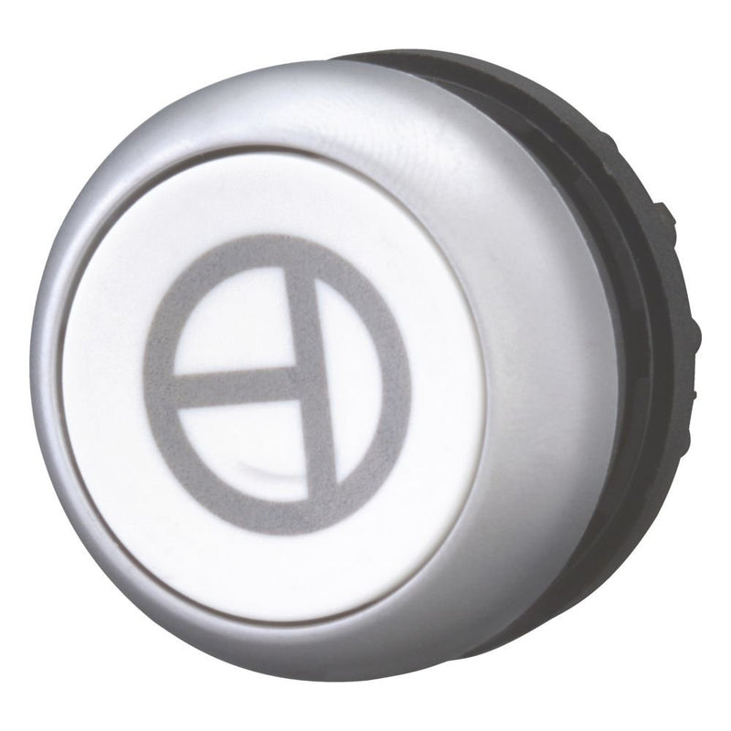 Eaton - Frontelement für Drucktaster Drucktaste RMQ-Titan M22-D-W-X11 flach tastend weiß − 10 Stück