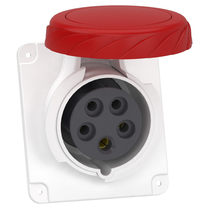 Schneider Electric - CEE-Anbausteckdose (IEC 60309) Industriesteckdose PKF16F735 gew., 16A, 3p+N+E