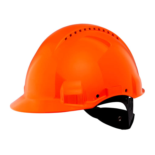 3M - Schutzhelm G3000 G30MUO orange,ABS,belüftet − 20 Stück