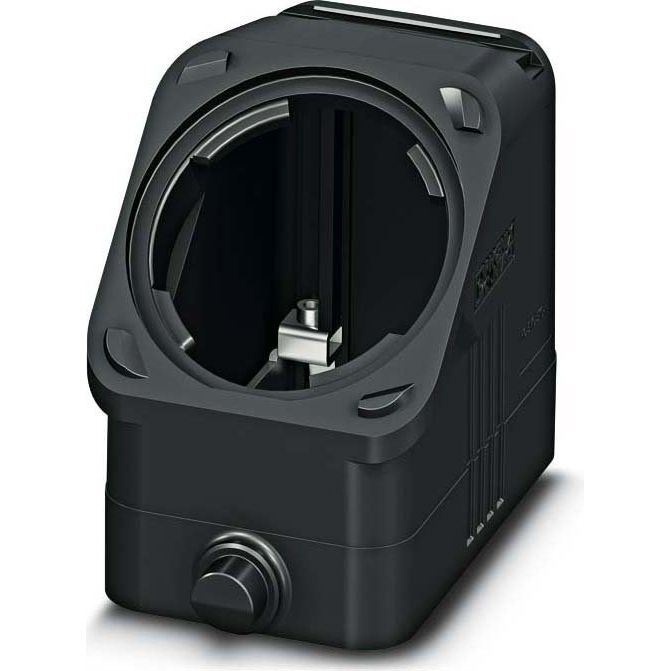 Phoenix Contact - Gehäuse für Rechtecksteckverbinder Tüllengehäuse HC-EVO-B10-HLFS-PLBK Kunststoff, H60,5mm