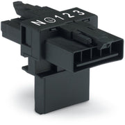 WAGO - Kompaktverteiler für steckbare Gebäudeinstallation T-Verteiler 5-polig 890-621 Kod. A,schwarz − 25 Stück