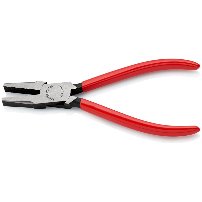 Knipex - Flachzange 20 01 180 schwarz, 180mm