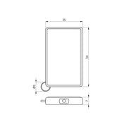 BEG Brück Electronic - Zubehör/Ersatzteile für Bewegungsmelder IR-Fernbedienung IR-LC-Mini