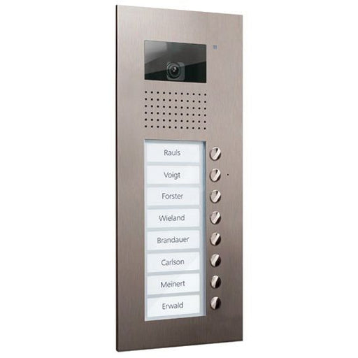 TCS Tür Control - Türstation für Türkommunikation Video color Außenstation V AVU14080-0030 PUK 8 Tasten 1-spalt − 1 Stück