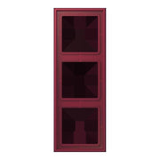 Jung - Abdeckrahmen Rahmen 3-fach LC 983 255 le rubis