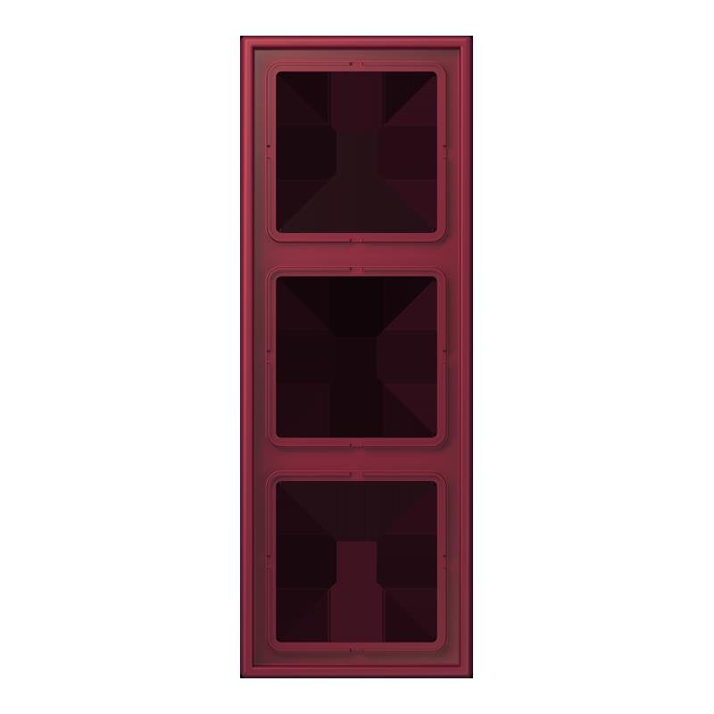 Jung - Abdeckrahmen Rahmen 3-fach LC 983 255 le rubis