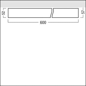 Zumtobel Group - Decken-/Wandleuchte LED-Deckenanbauleuchte MIRL A LED #42928714 3000K