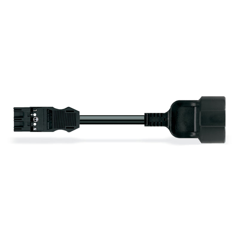 WAGO - Konfektionierte Leitung für steckbare Gebäudeinstallation konfekt. Übergangsleitung 771-9993/406-101 Eca,Stecker