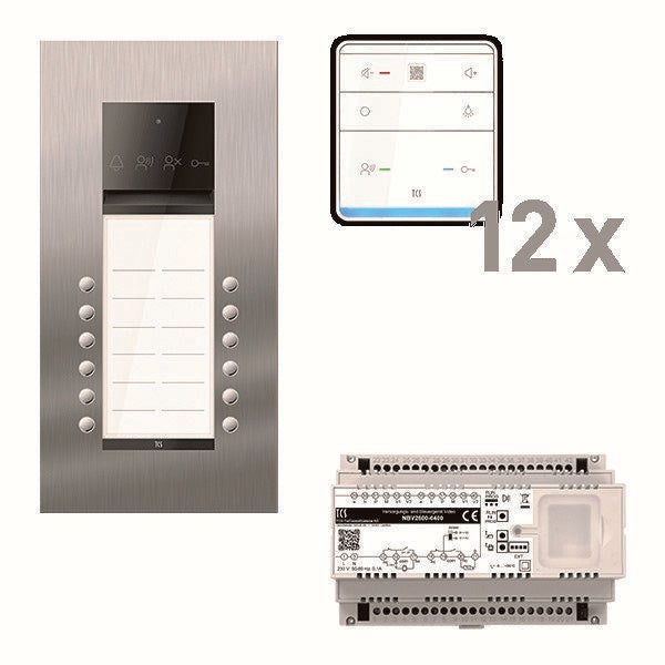 TCS Tür Control - Türsprech-Set audio:pack ASU600212 PAUF122/005 ISW6010 12WE UP