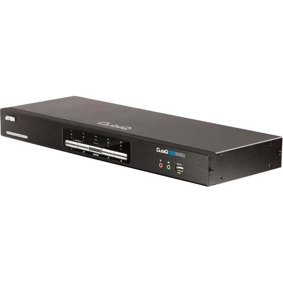 EFB-Elektronik - Endgeräteumschalter KVMP Switch USB Dual DVI CS-1642A 2Port  − 1 Stück
