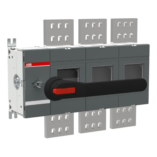 ABB Stotz S&J - Lasttrennschalter Erdungsschalter OT2000EP03P m. Griff u. Welle