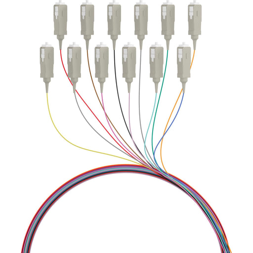 EFB-Elektronik - LWL-Pigtail SC Faserpigtail G50/125 O3324.2 (VE12Satz) 2m, OM2
