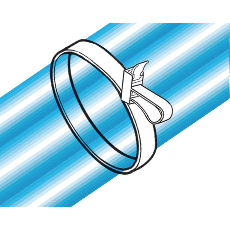 HellermannTyton - Kabelbinder lösbar SPEEDYTIE-HIRS-BK-V1 Speedy Tie ThekenBox − 5 Stück