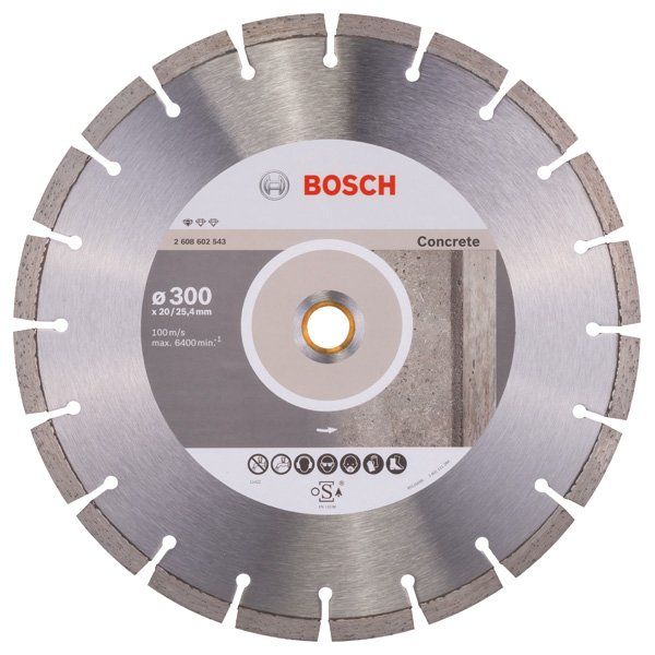 Bosch - Trenn-/Schleifscheibe Diamanttrennscheibe 2608602543 Standard for