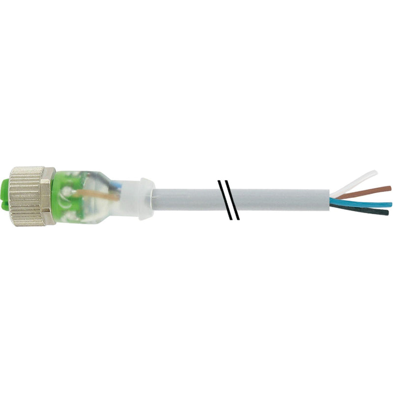 Murrelektronik - Konfektioniertes Sensor-Aktor-Kabel M12 Bu ger. mit LED 7000-12291-2341000 frei. Leitungsende