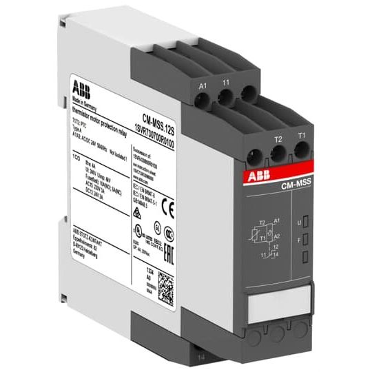 ABB Stotz S&J - Thermistormotorschutzrelais Thermistor-Motorschutzrel. CM-MSS.12P 1We, 24VAC/DC