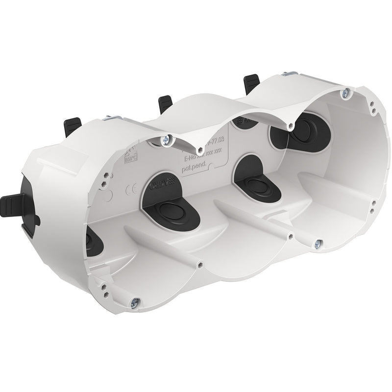 Kaiser - Dose, Gehäuse für Montage in der Wand/Decke Quickbox ECON Pro 9299-77.03 Fräsloch 83 mm