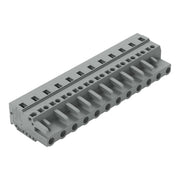 WAGO - Kabelsteckverbinder für Leiterplattensteckverbinder 1-Leiter-Federleiste 231-212/026-000 CAGECLAMP,2,5 mm²,gr − 25 Stück