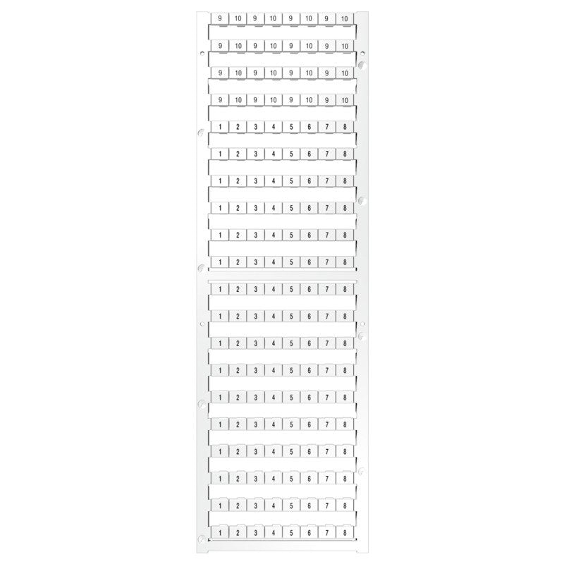 Weidmüller - Klemmenmarkierung DEK5/8PLUSMC57-64 − 800 Stück