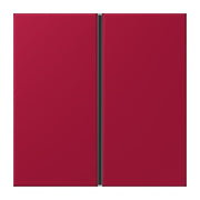 Jung - Abdeckung/Bedienelement für Installationsschalterprogramme Tastensatz 1fach LC 401 TSA 229 rouge carmin