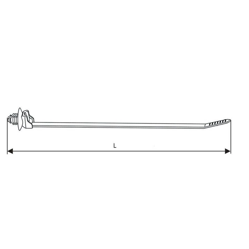 HellermannTyton - Kabelbinder Befestigungsbinder T50SOSFT6EPA66(1500) − 1500 Stück