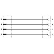 Phoenix Contact - Konfektioniertes Sensor-Aktor-Kabel Sensor-/Aktor-Kabel SAC-4P-M12MR#1415627