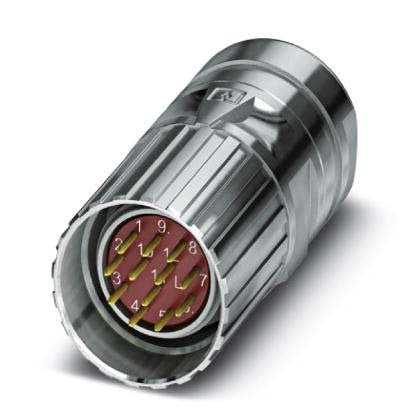 Phoenix Contact - Rundsteckverbinder, feldkonfektionierbar (Industriesteckverbinder) Kabelsteckverbinder CA-12M1N8A85DU
