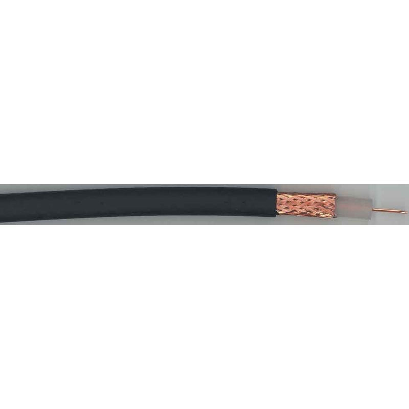 bda connectivity - Koaxialkabel Videokoaxialkabel 1,0/6,6-PE sw Tr.500 − 500 Meter