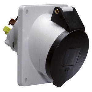 Bals Elektrotech - CEE-Anbausteckdose (IEC 60309) Anbausteckdose geneigt 16A 12785 5p 500V 7h IP44