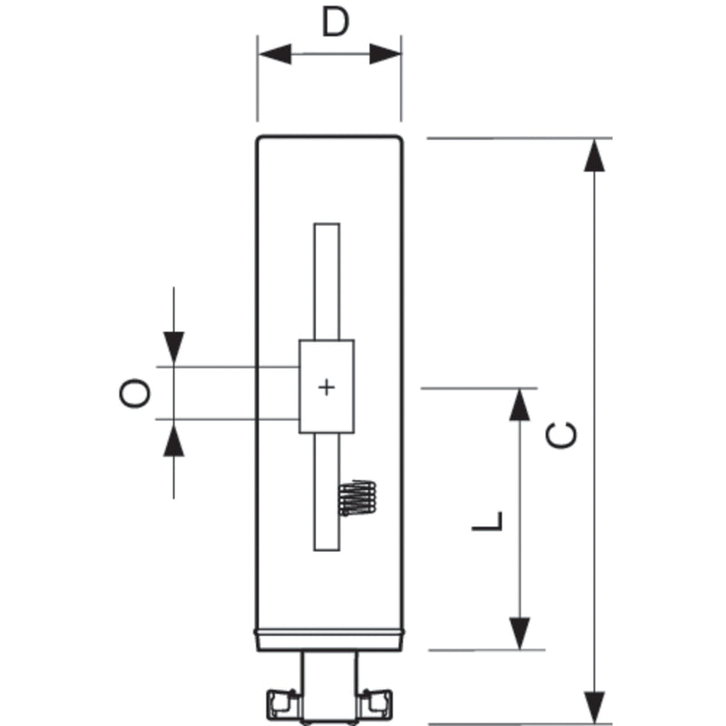 Philips Lighting - Halogen-Metalldampflampe ohne Reflektor Halogen-Metalldampflampe CDM-TM 35W/930 PGJ5 1CT/12 o.Refl