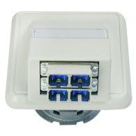 Telegärtner - Kommunikationsanschlussdose LWL Anschlussdose OAD/S 100022457 2xST/SC-Duplex aws