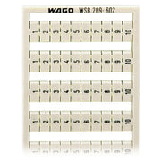 WAGO - Klemmenmarkierung WSB-Bezeichnungssystem 209-602 S: 1-10 (10x) − 5 Stück