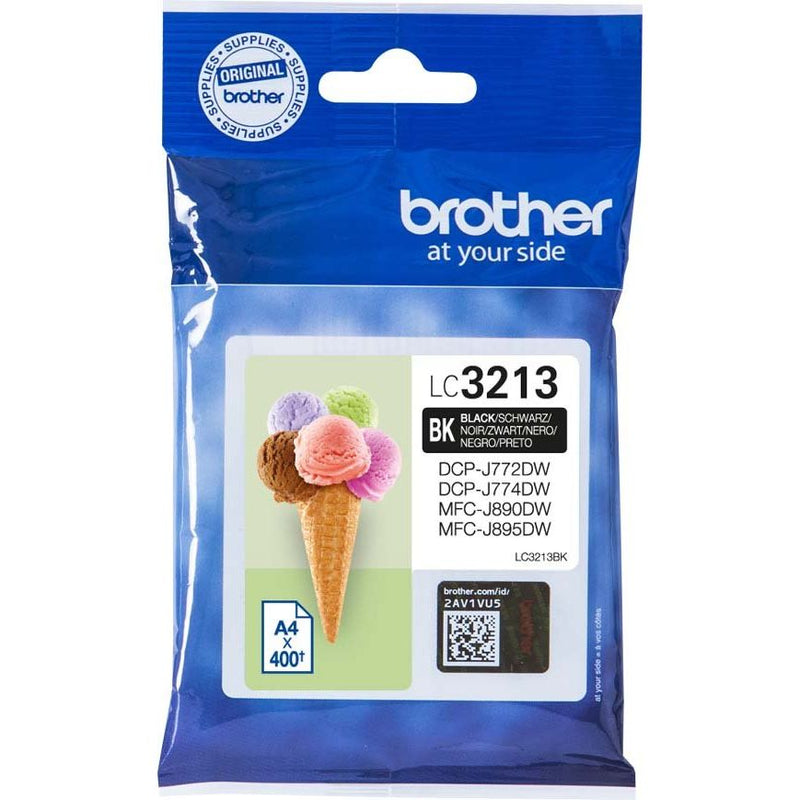 Brother - Verbrauchsmaterial für Telefax/Drucker/MFC Tintenpatrone LC-3213BK sw