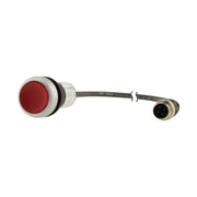 Eaton - Drucktaster, Komplettgerät Leuchtdrucktaste Classic C22-DRL-R-K01-24-P1 4polig 24V 1Ö 0.2m