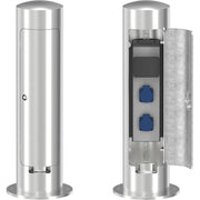 Leipziger Leuchten - Licht-/Energiesäule E-/W-Versorgungspoller 9.946.0993.312S 2xSchutzk.250V/16A