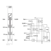 WAGO - Feldbus, Dez. Peripherie - Funktions-/Technologie-Modul Frequenzzähler 100kHz 753-404/000-003 100 kHz,lichtgrau