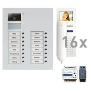TCS Tür Control - Türsprech-Set Video Außenstation Pack 14 PVU16160-0010 AVU 14 Tasten UP