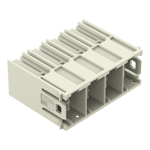 WAGO GmbH & Co. KG - Leiterplattensteckverbinder THT-Stiftleiste Lötstift 832-3624 1,2x1,2,abgew.,lgr − 20 Stück