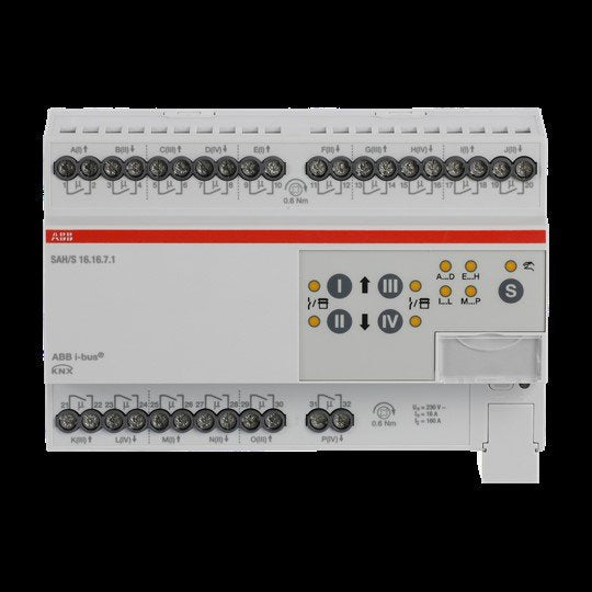 Busch-Jaeger - Bussystem-Schaltaktor Schalt-/Jalousi SAH/S16.16.7.1
