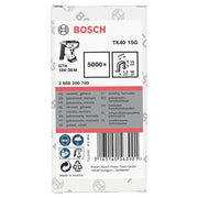 Bosch - Heftklammer Schmalrückenklammer TK40 2608200700 15G 5,8 mm 1,2 mm 15